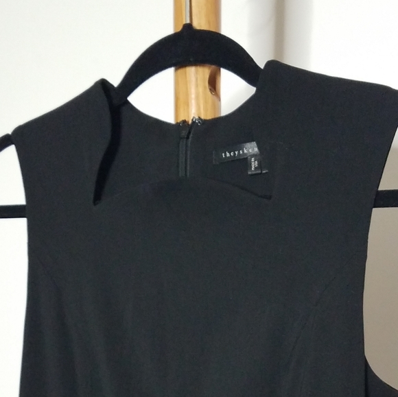 Theyskens Theory Mini Black Dress Size 0/34 - Picture 5 of 9